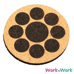 画像1: 家紋コースター 細川忠興 (1)