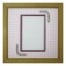 画像1: ポストカード 三角形 古紙風×小紋 R (1)