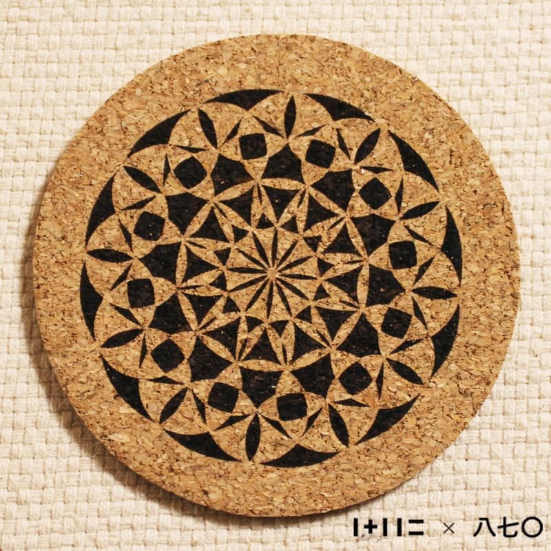 画像1: 1+11=さん作品 「fountain」コースター (1)