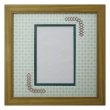 画像1: ポストカード 三角形 古紙風×小紋 G (1)